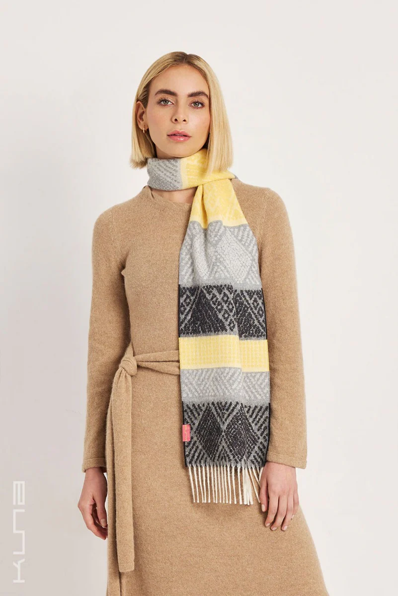 Walid Baby Alpaca Scarf - Image 6