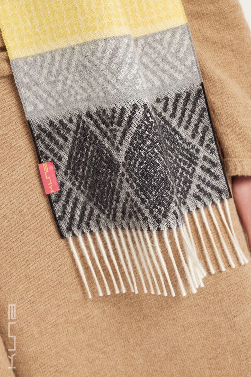 Walid Baby Alpaca Scarf - Image 9