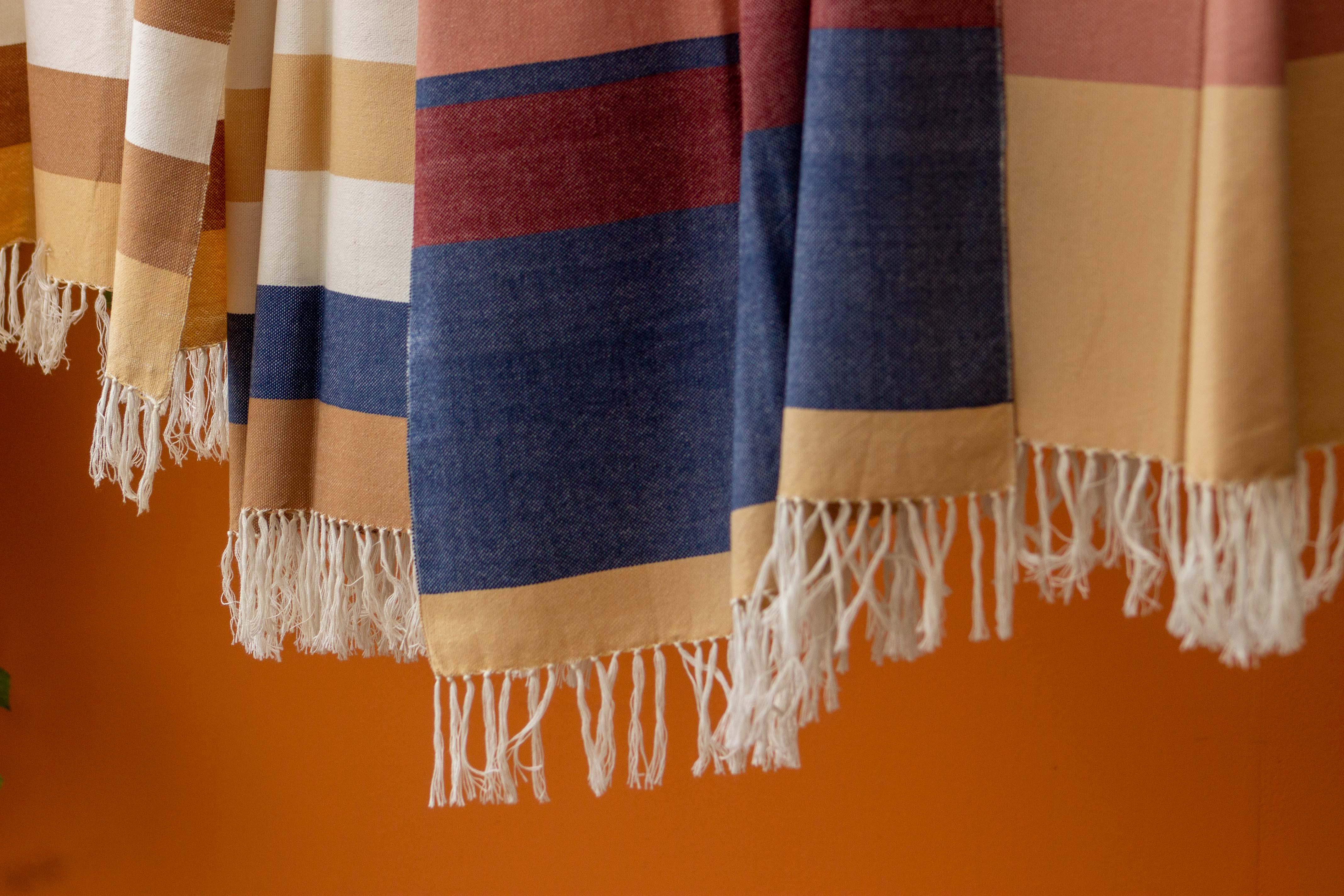 WAYKI Bath & Beach Cotton Towel Vibrant Stripes - Image 11