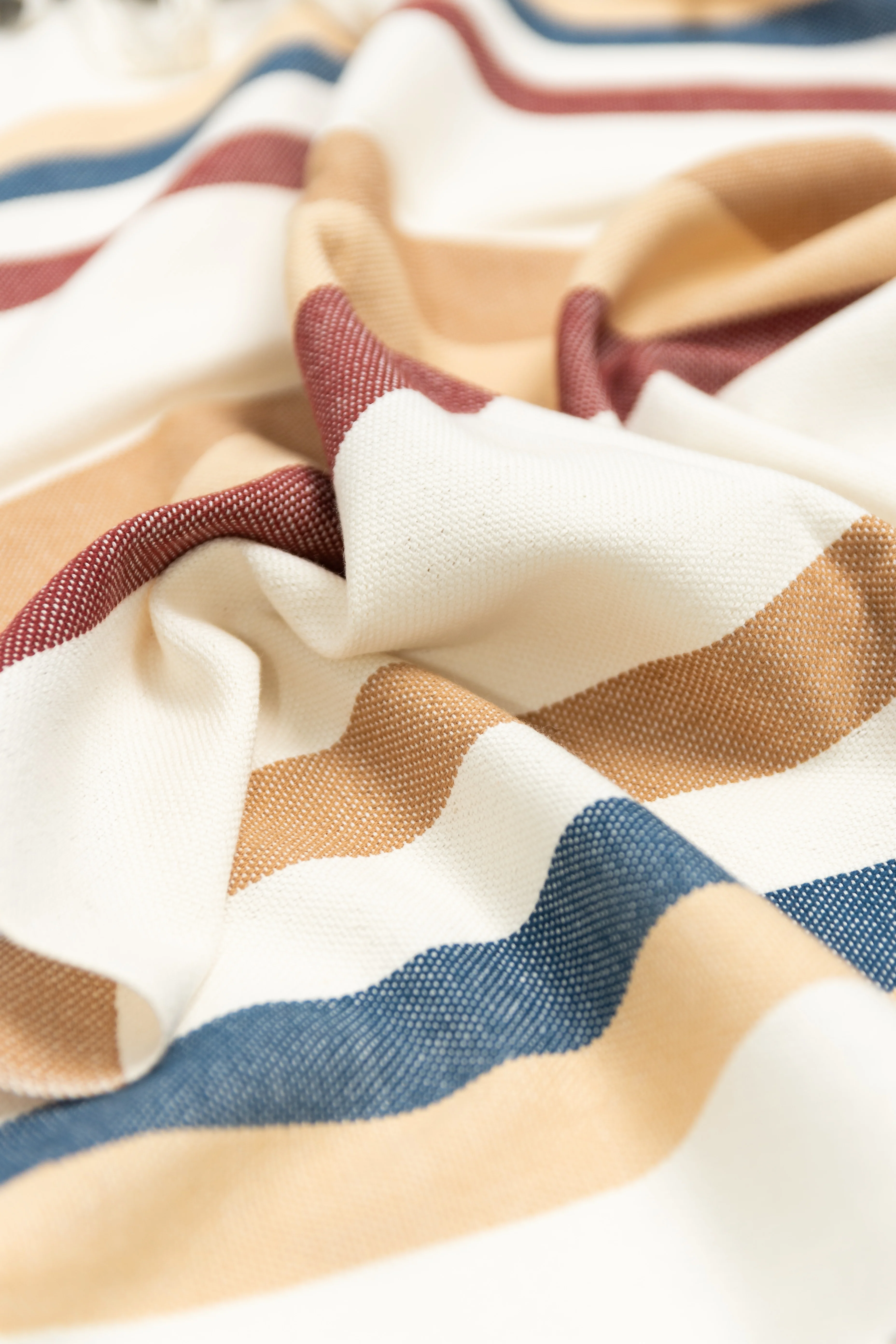 WAYKI Bath & Beach Cotton Towel Vibrant Stripes - Image 2
