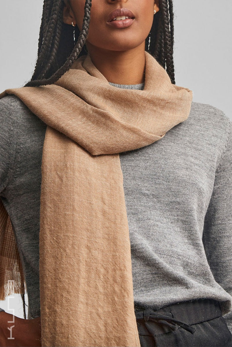 Wesley Eco Baby Alpaca Shawl - Image 2