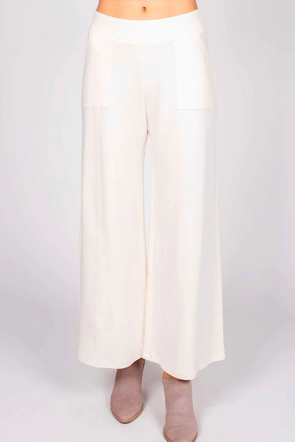 Wide Leg Organic Cotton Pants - Image 4