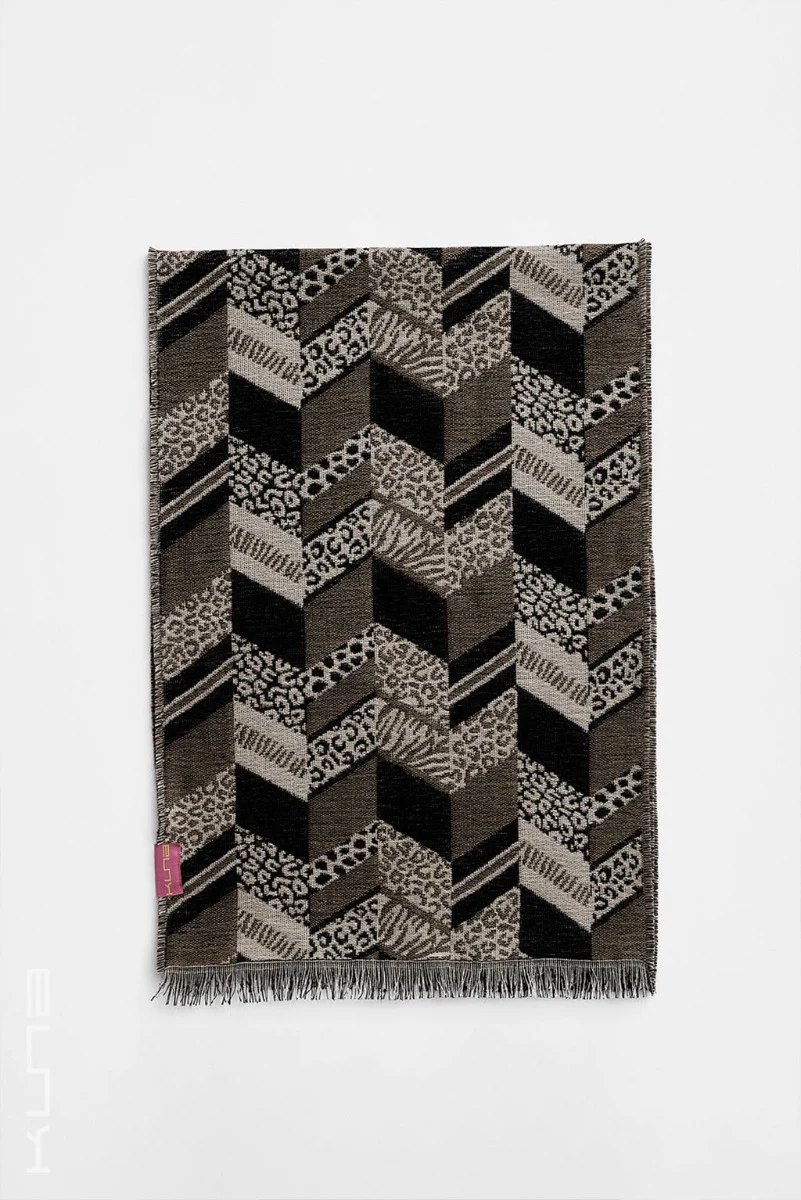 Wildlife Baby Alpaca & Silk Scarf - Image 7