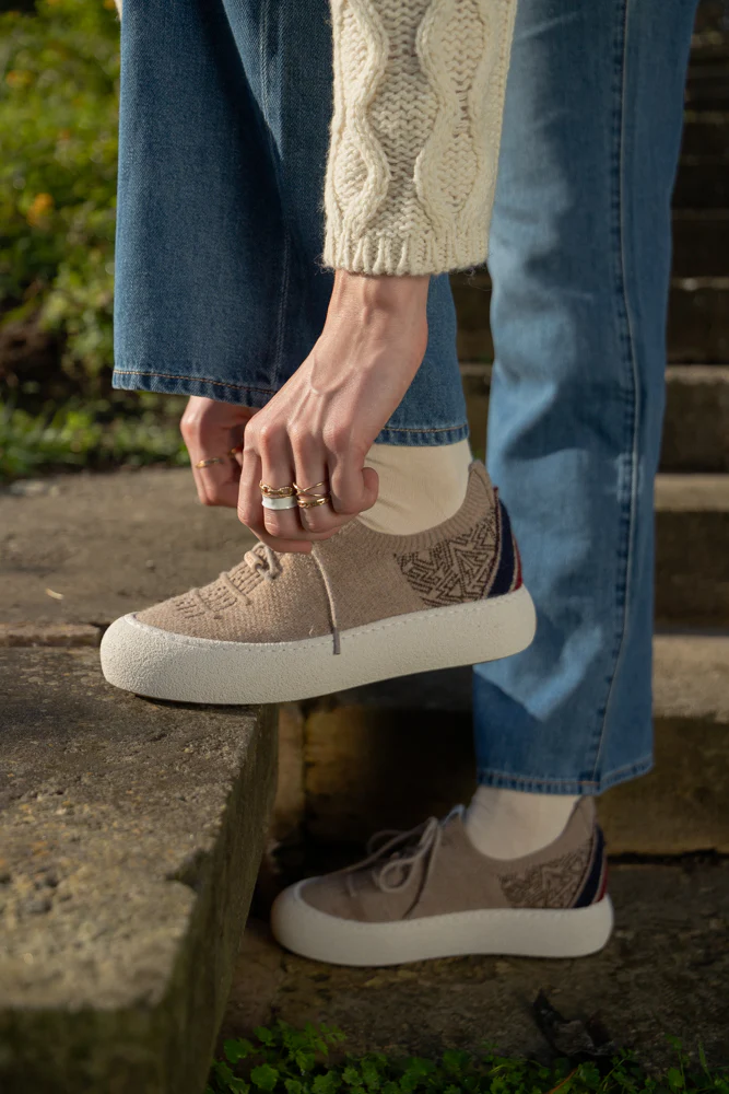 Women's Chimu Baby Alpaca Sneakers - Image 3