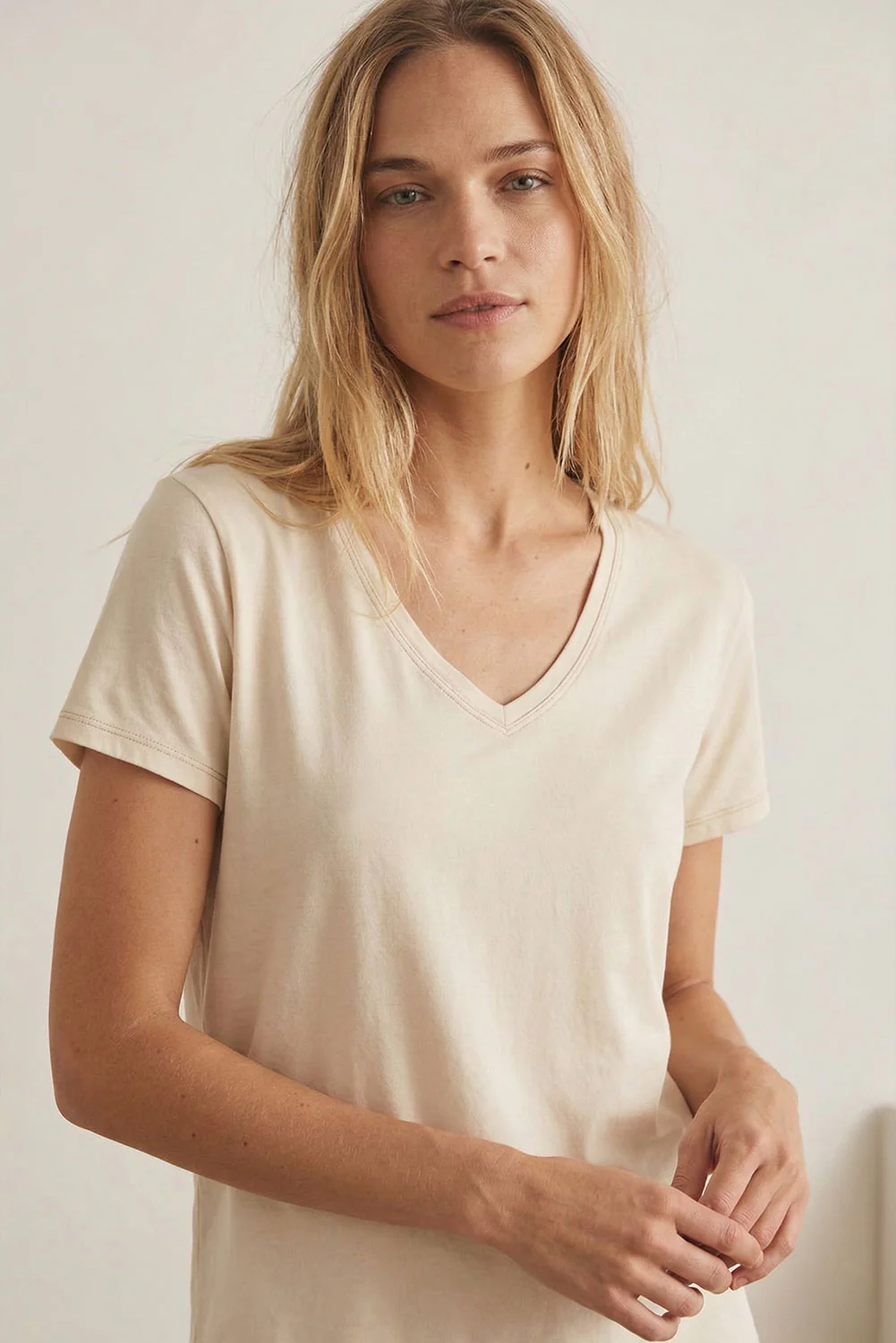 Women's V-Neck Pima Cotton T-Shirt