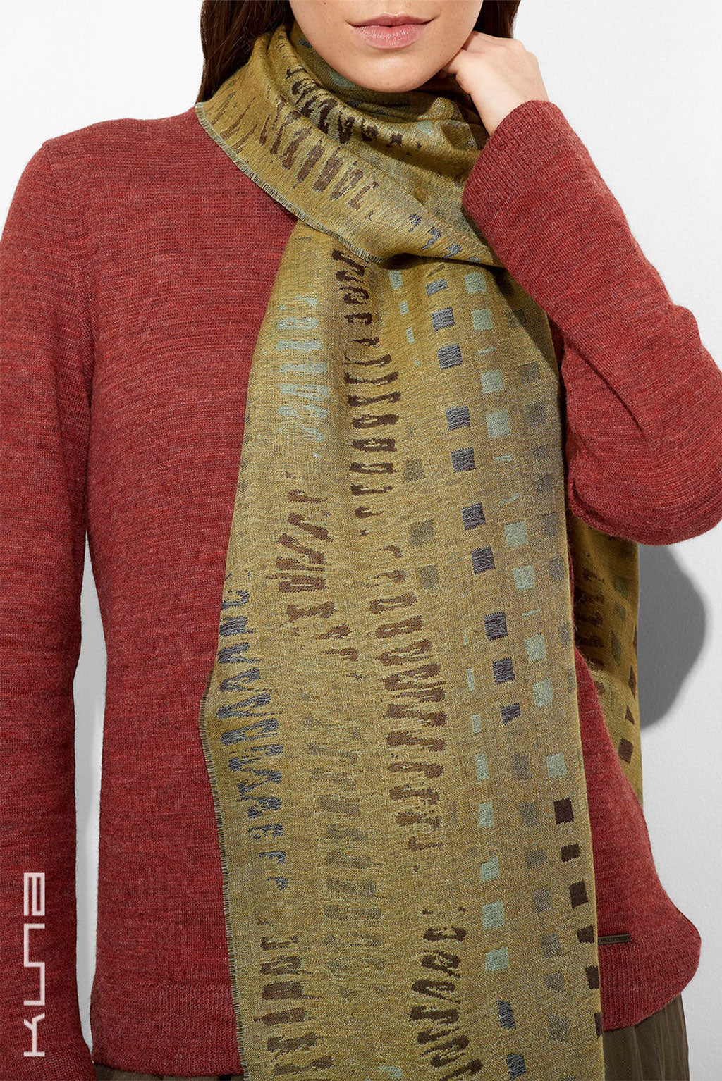 Zane Baby Alpaca & Silk Shawl - Image 2