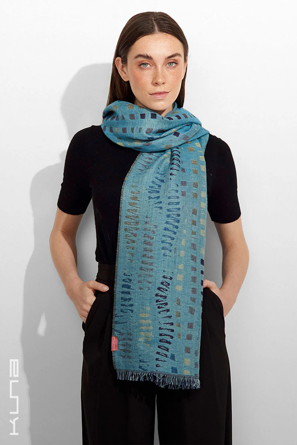 Zane Baby Alpaca & Silk Shawl - Image 4