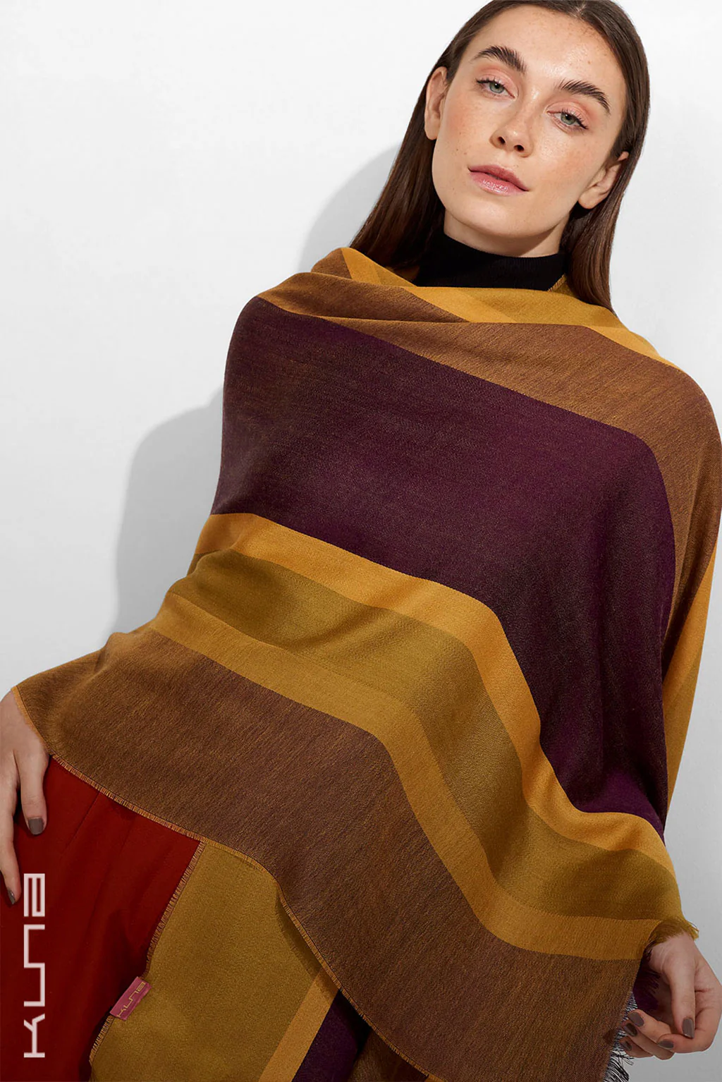 Zarry Baby Alpaca & Silk Shawl - Image 2