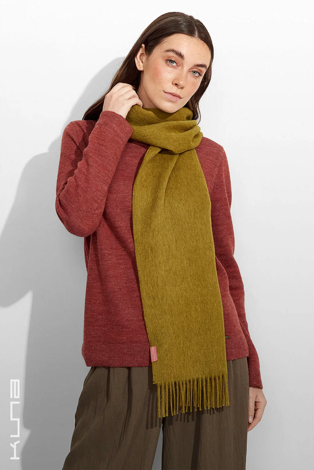 Zeta Baby Alpaca Scarf - Image 4