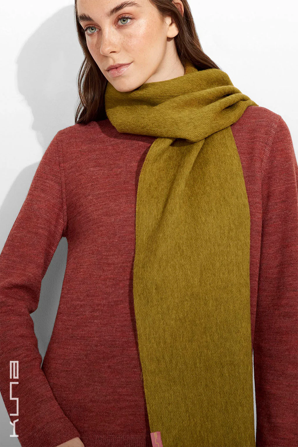 Zeta Baby Alpaca Scarf - Image 5