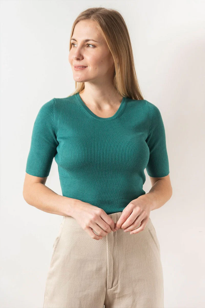 Zoe Short Sleeve Cotton T-shirt - Image 2